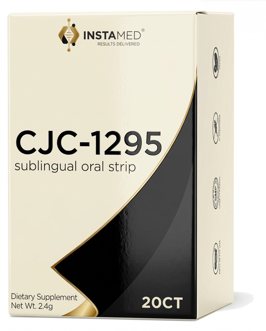 STRENGTH CJC-1295 and Ipamorelin oral dissolving strips box, 20 strips