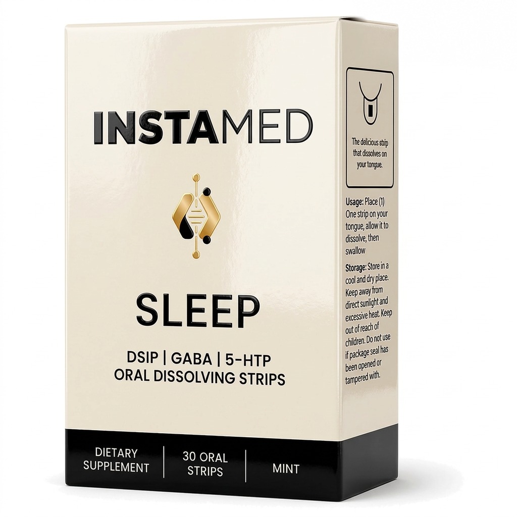 SLEEP oral dissolving strips box, 30 strips, mint flavor
