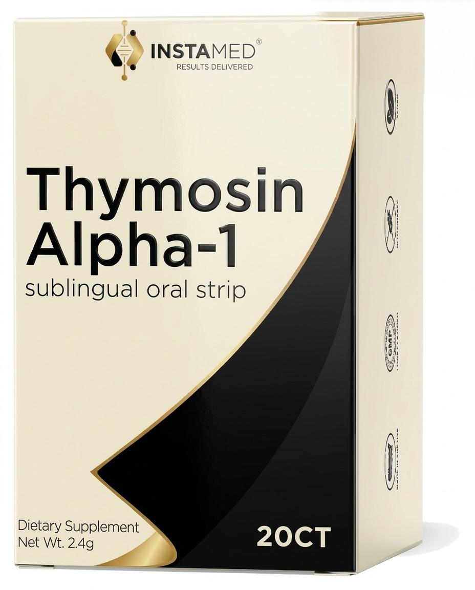 IMMUNE Thymosin Alpha-1 oral dissolving strips box, 20 strips